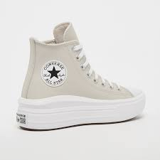 Converse Chuck Taylor All Star Move Platform Coated Leather A04254C 